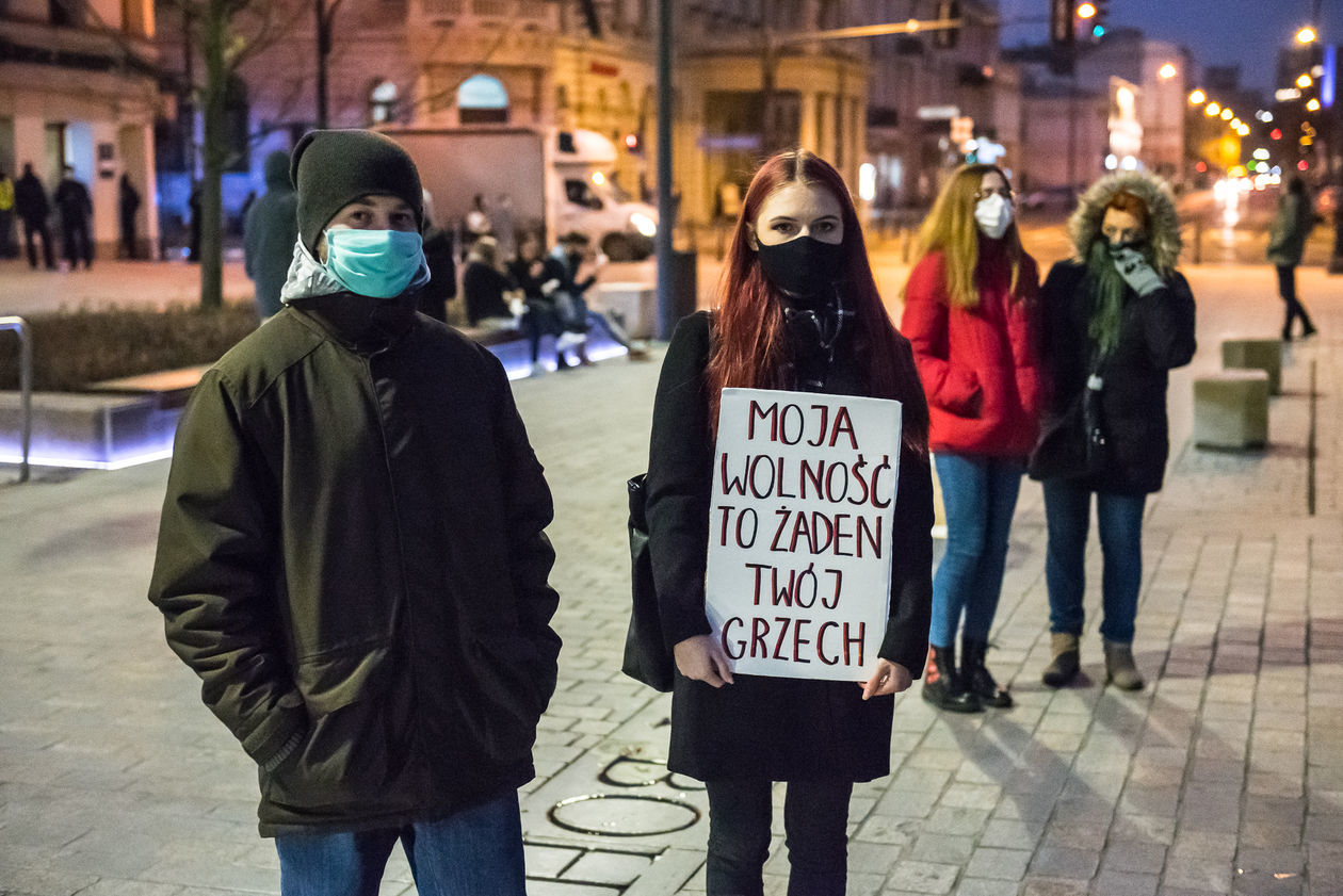  Protest Wszyscy na Lublin (zdjęcie 1) - Autor: Tomasz Tylus