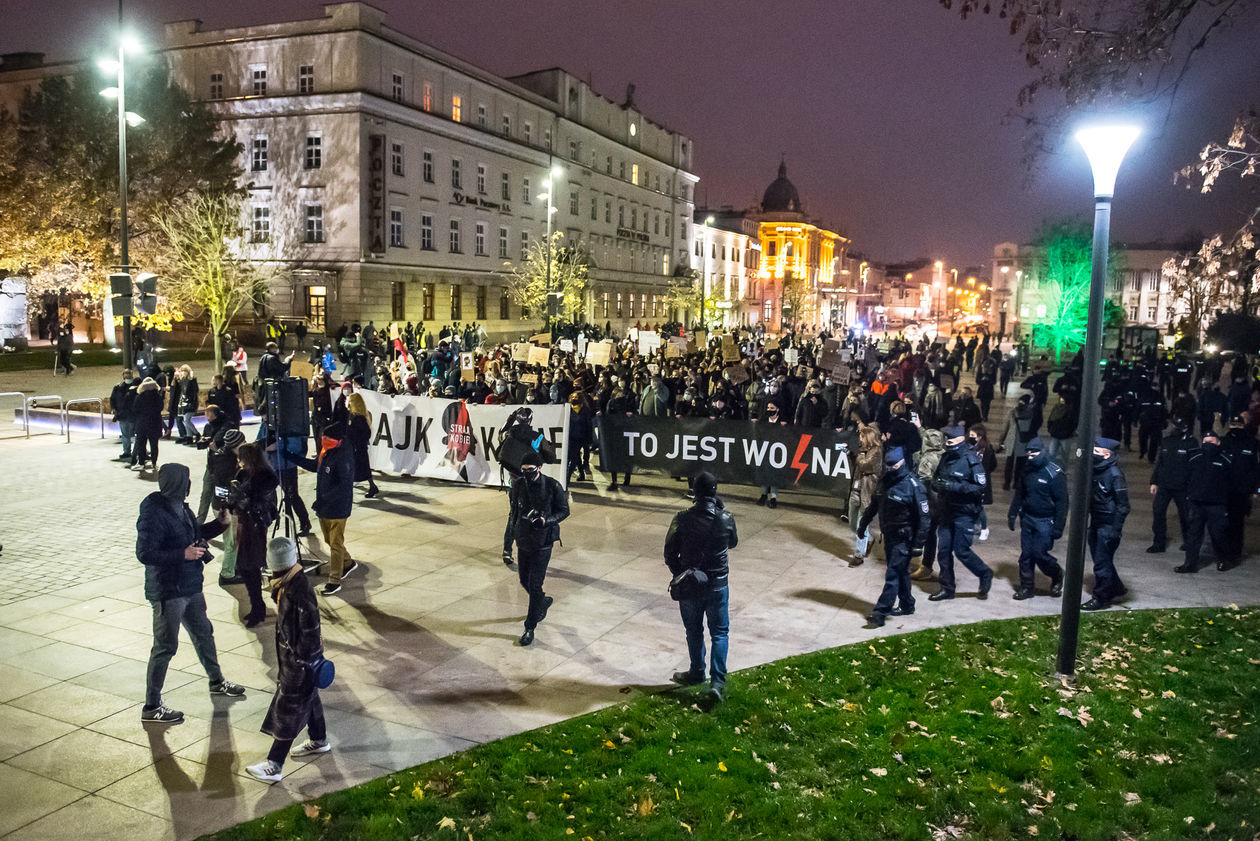  Protest Wszyscy na Lublin (zdjęcie 1) - Autor: Tomasz Tylus