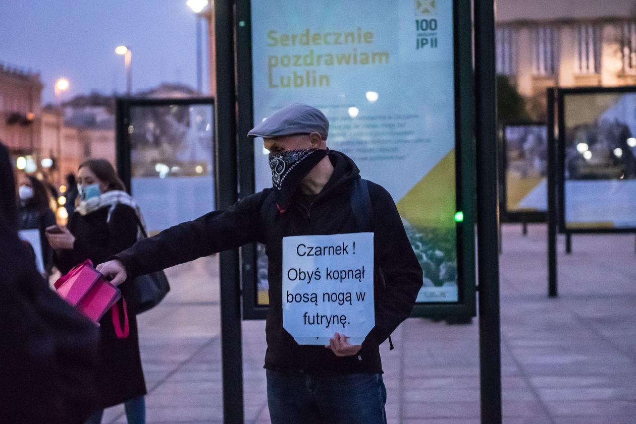  Protest Wszyscy na Lublin (zdjęcie 1) - Autor: Tomasz Tylus