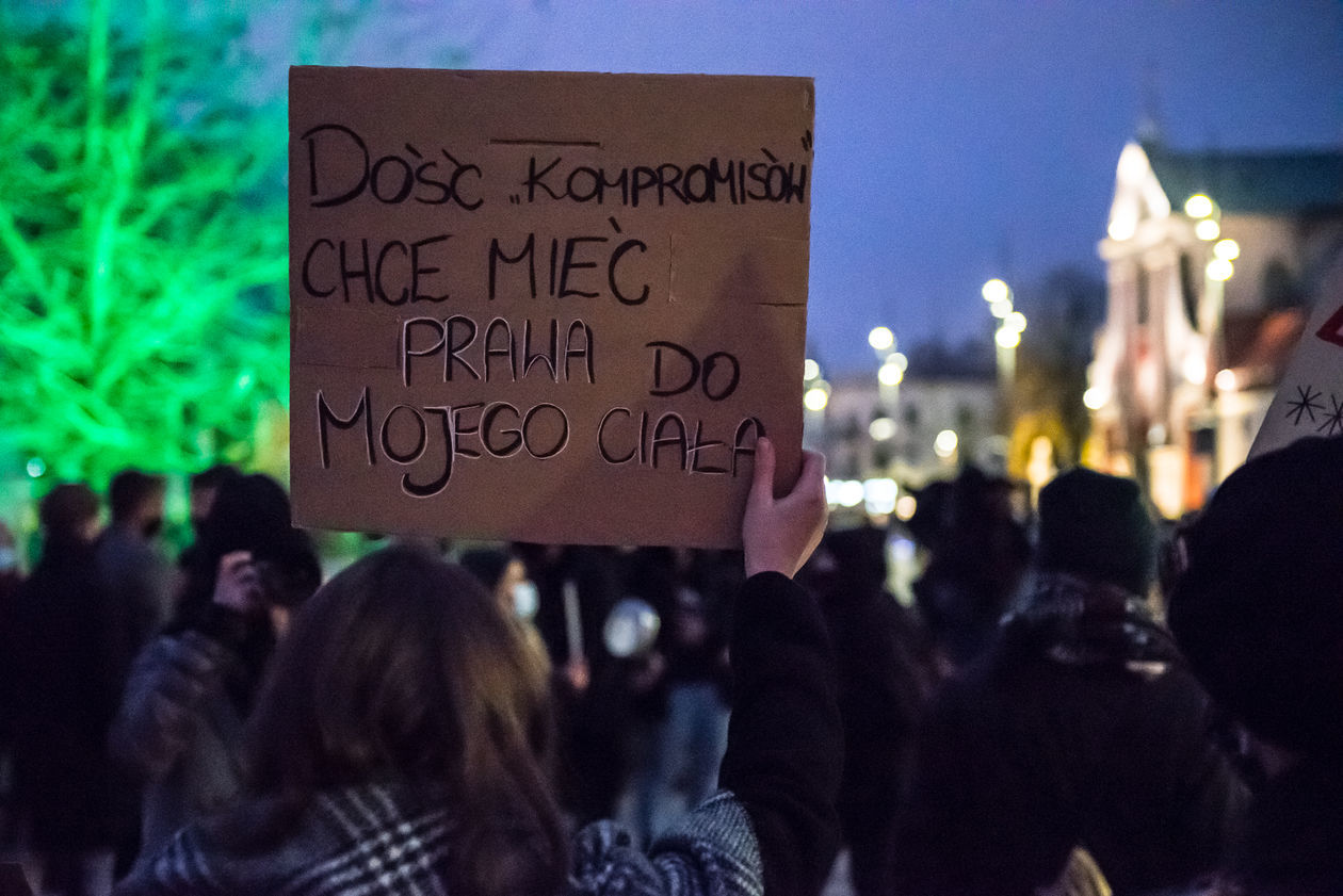  Protest Wszyscy na Lublin (zdjęcie 1) - Autor: Tomasz Tylus