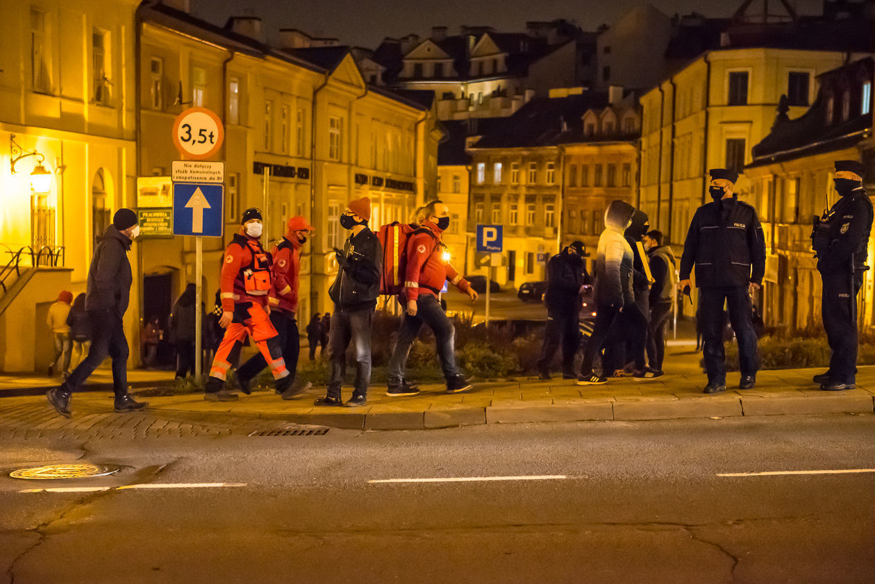  Protest Wszyscy na Lublin (zdjęcie 1) - Autor: Tomasz Tylus