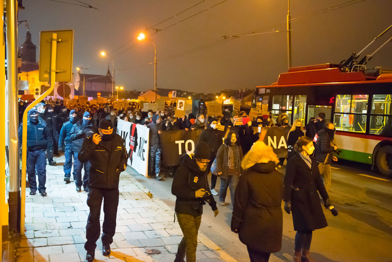  Protest Wszyscy na Lublin (zdjęcie 1) - Autor: Tomasz Tylus