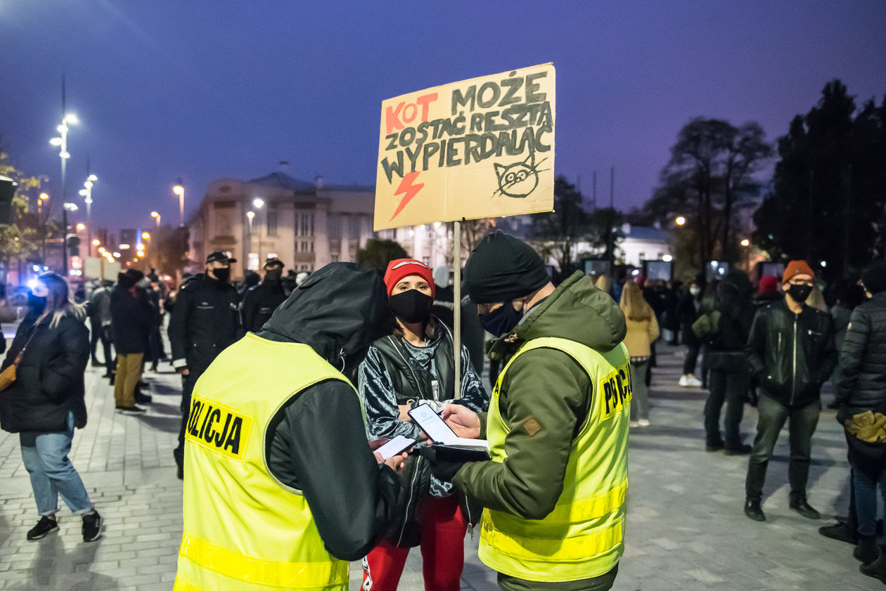  Protest Wszyscy na Lublin (zdjęcie 1) - Autor: Tomasz Tylus