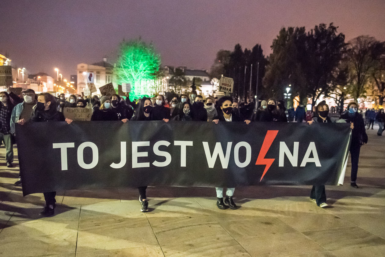  Protest Wszyscy na Lublin (zdjęcie 1) - Autor: Tomasz Tylus