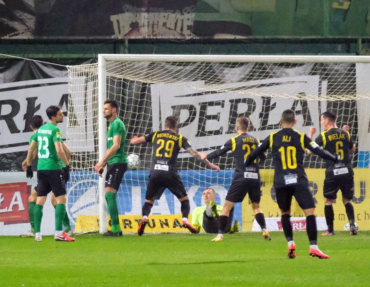  Górnik Łęczna vs GKS Jastrzębie (zdjęcie 1) - Autor: Maciej Kaczanowski