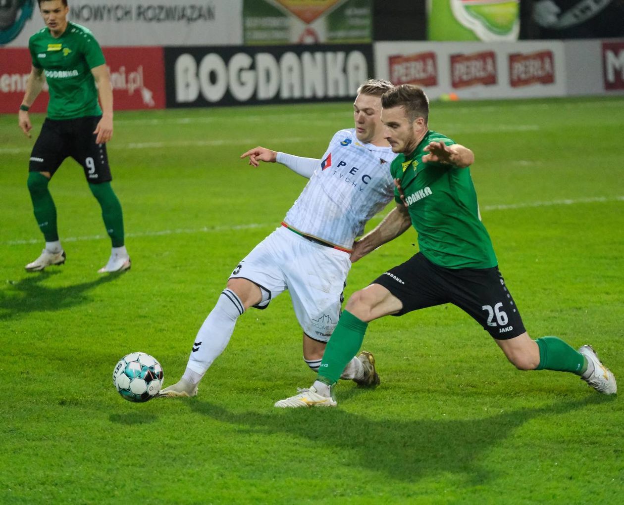  Górnik Łęczna vs GKS Tychy (zdjęcie 1) - Autor: Maciej Kaczanowski