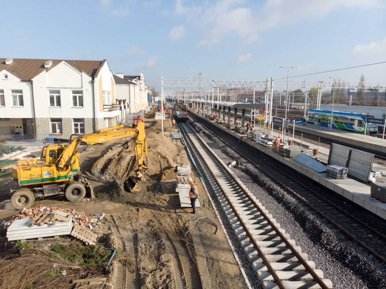  Prace na Dworcu Lublin Główny (zdjęcie 1) - Autor: G.Biega/PKP PLK