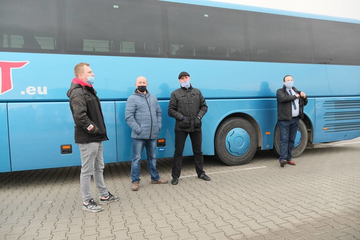  Protest przewoźników w Lublinie (zdjęcie 1) - Autor: Maciej Kaczanowski