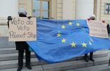 W Lublinie protestowali przeciwko wyjściu Polski z Unii Europejskiej (zdjęcie 5)