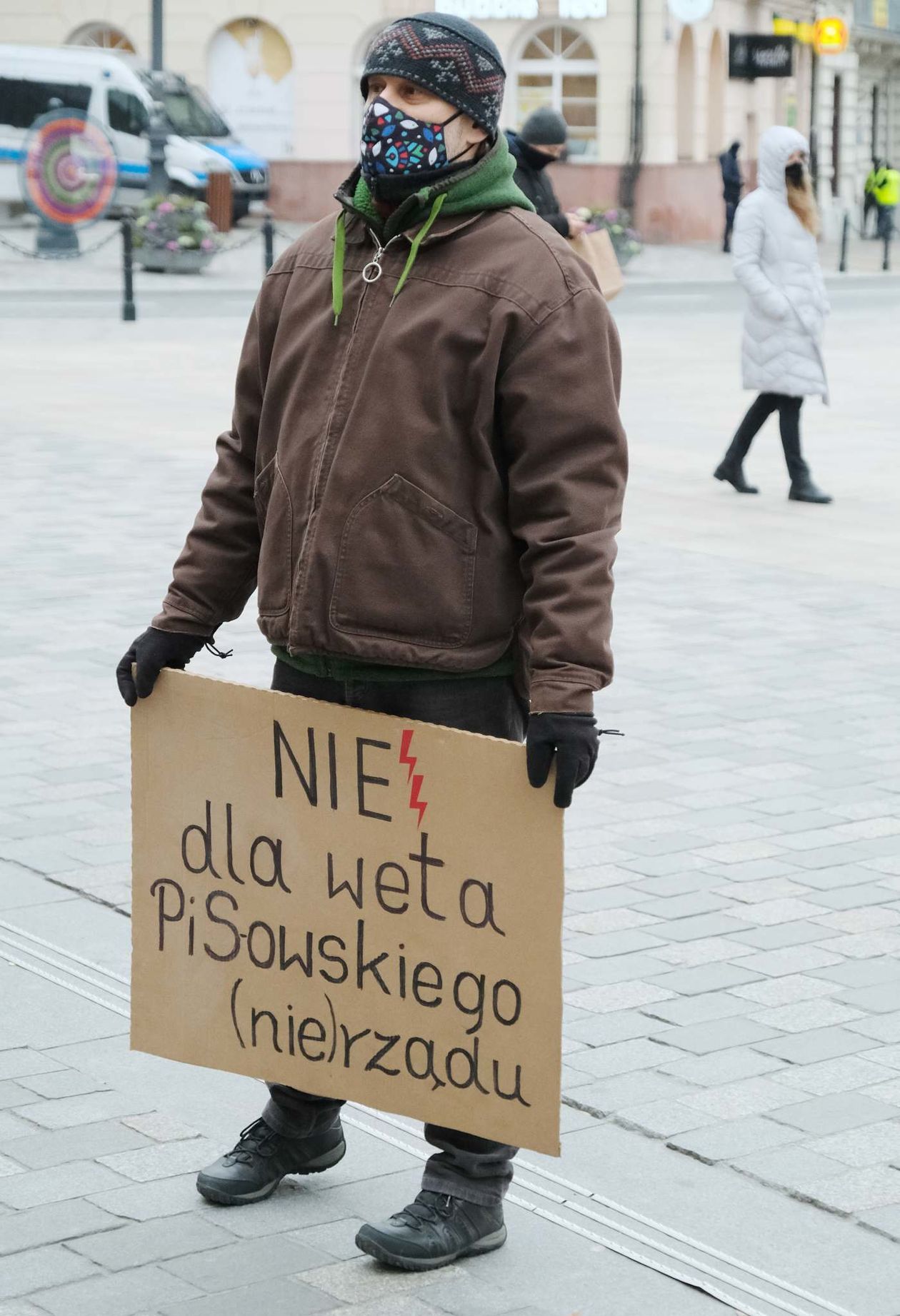  W Lublinie protestowali przeciwko wyjściu Polski z Unii Europejskiej (zdjęcie 1) - Autor: Maciej Kaczanowski