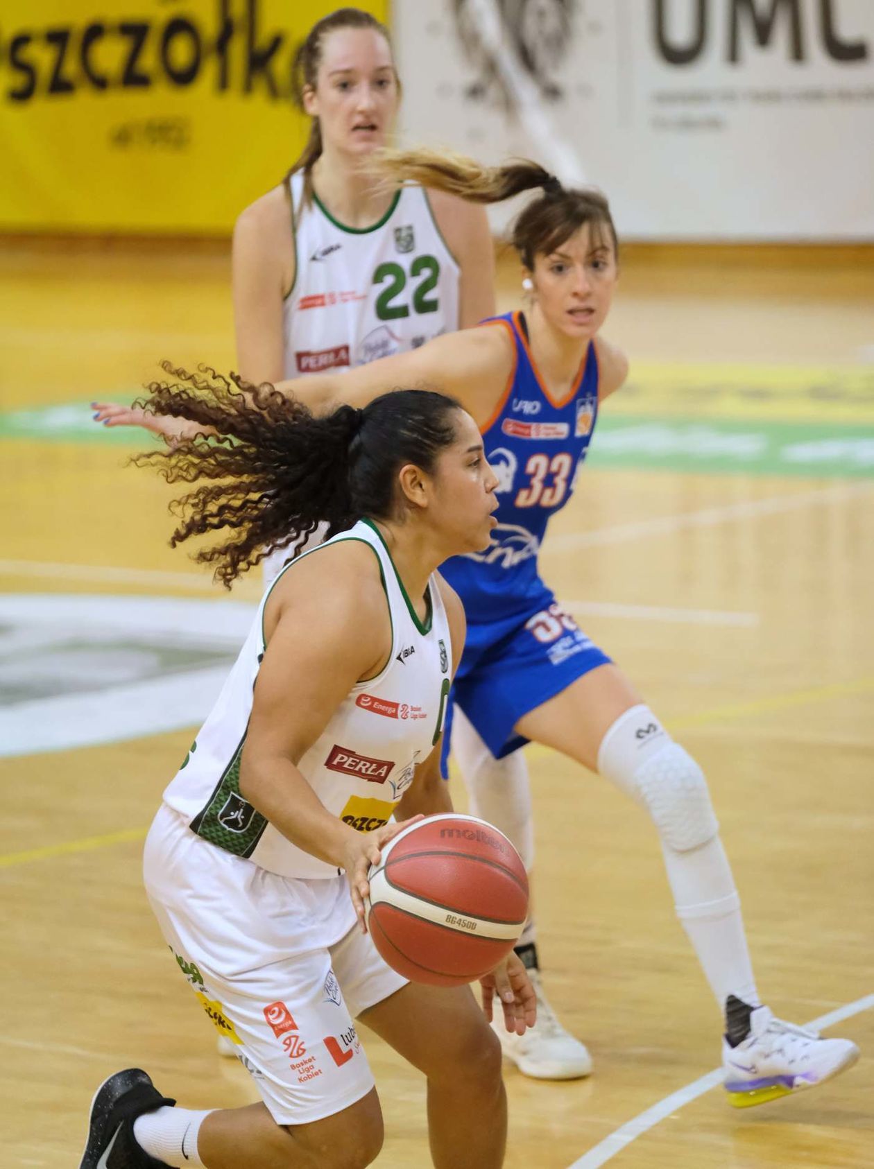  Pszczółka Polski Cukier AZS UMCS Lublin vs Enea AZS Poznań 83:63 (zdjęcie 1) - Autor: Maciej Kaczanowski