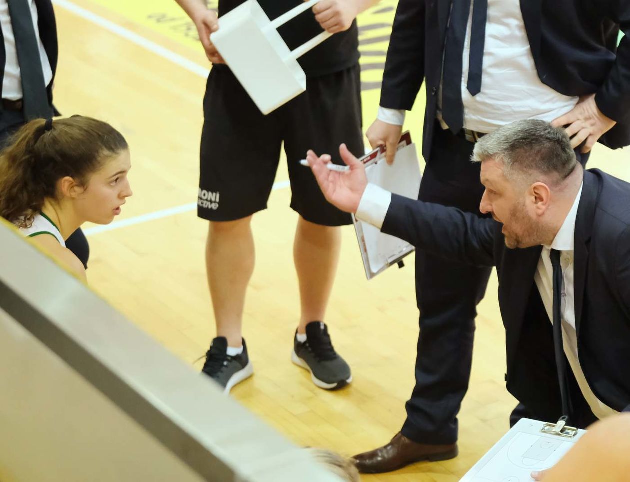  Pszczółka Polski Cukier AZS UMCS Lublin vs Enea AZS Poznań 83:63 (zdjęcie 1) - Autor: Maciej Kaczanowski