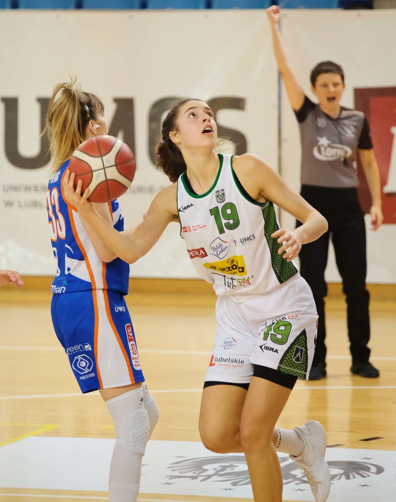  Pszczółka Polski Cukier AZS UMCS Lublin vs Enea AZS Poznań 83:63 (zdjęcie 1) - Autor: Maciej Kaczanowski