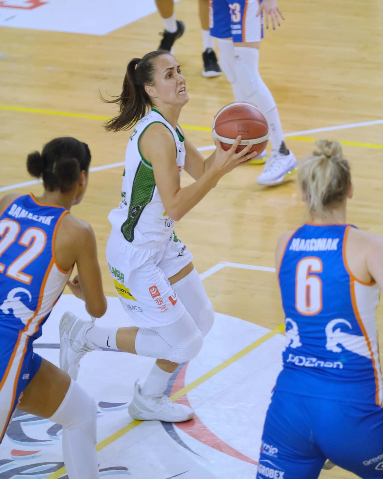  Pszczółka Polski Cukier AZS UMCS Lublin vs Enea AZS Poznań 83:63 (zdjęcie 1) - Autor: Maciej Kaczanowski