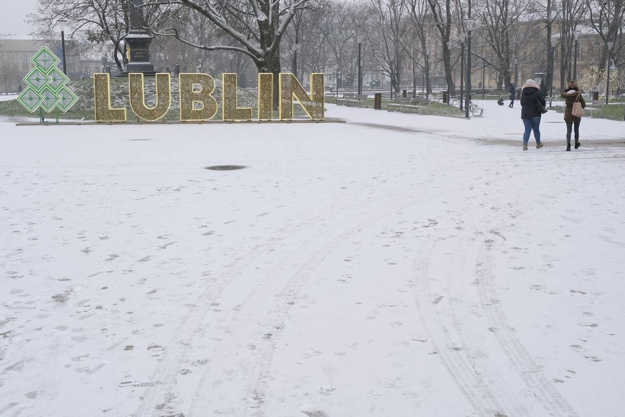  Lublin pod śniegiem (zdjęcie 1) - Autor: Maciej Kaczanowski