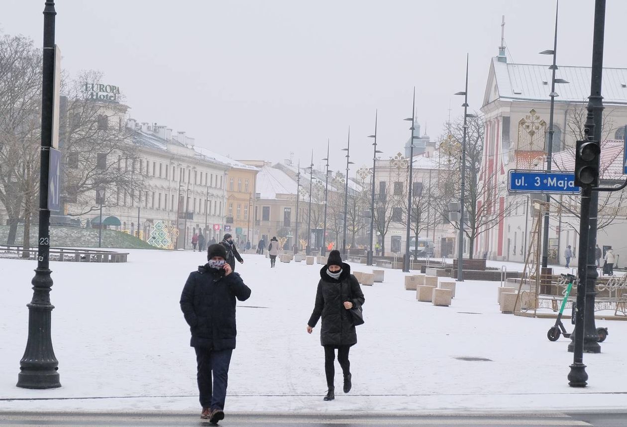  Lublin pod śniegiem (zdjęcie 1) - Autor: Maciej Kaczanowski