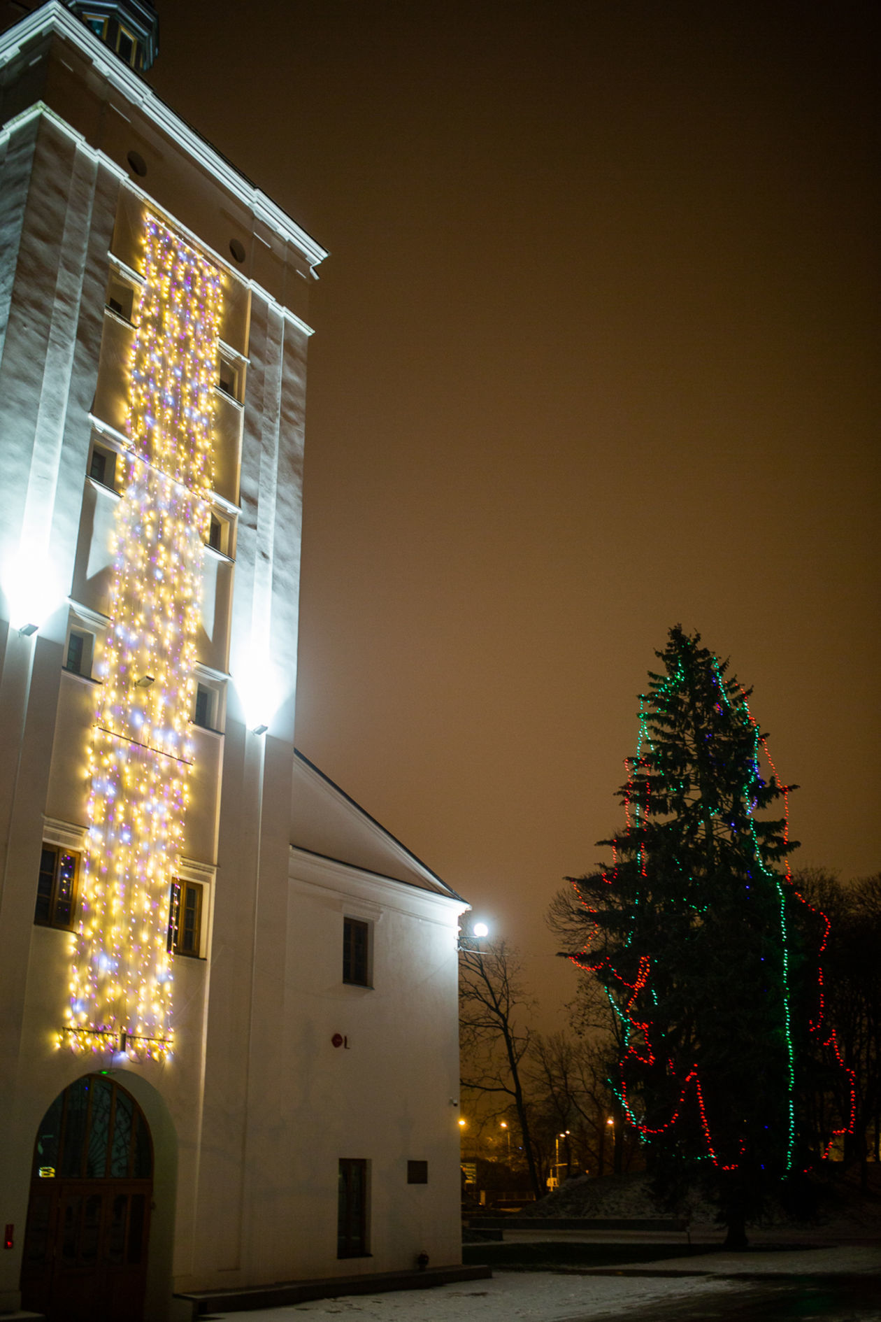 Świąteczne dekoracje w Białej Podlaskiej 