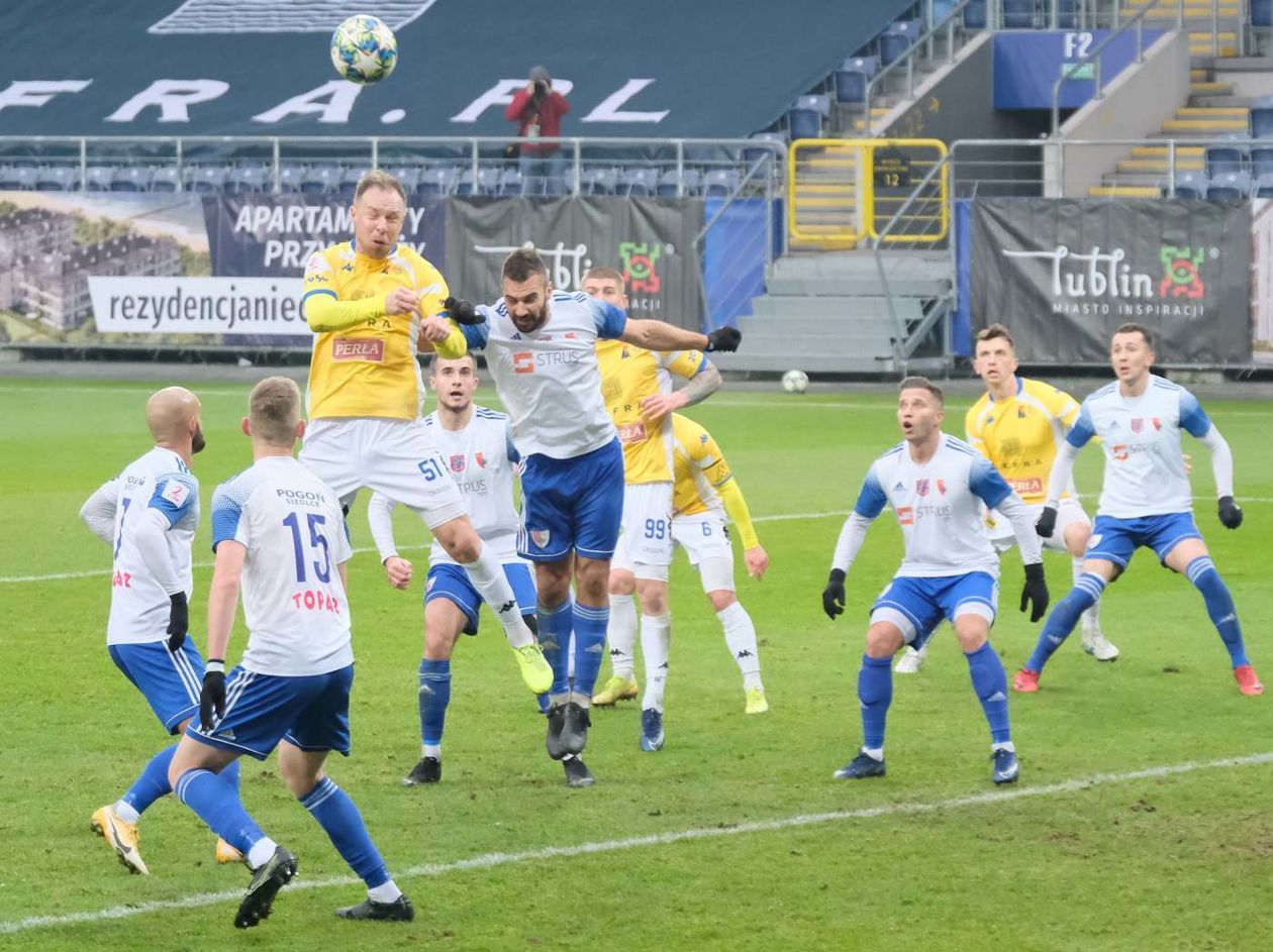  Motor Lublin - Pogoń Siedlce 3:3 (zdjęcie 1) - Autor: Maciej Kaczanowski