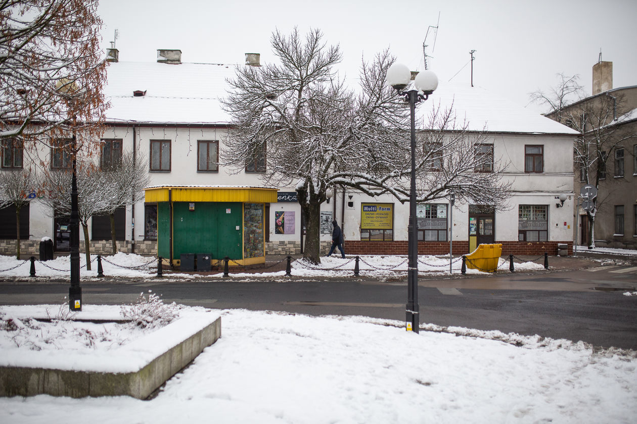  Śnieg w Białej Podlaskiej i okolicach (zdjęcie 1) - Autor: Bartosz Wołoszko
