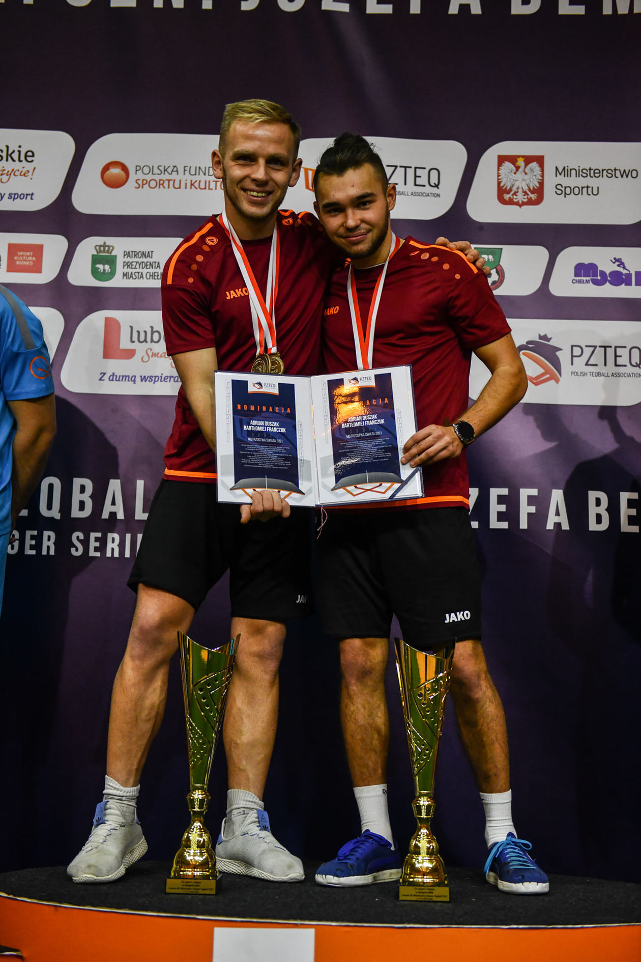  I Halowy Turniej Teqball o Puchar Prezydenta Miasta Chełm (zdjęcie 26) - Autor: Jacek Prondzynski