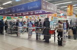 Tłumy klientów sklepach Lidl i Auchan (zdjęcie 2)