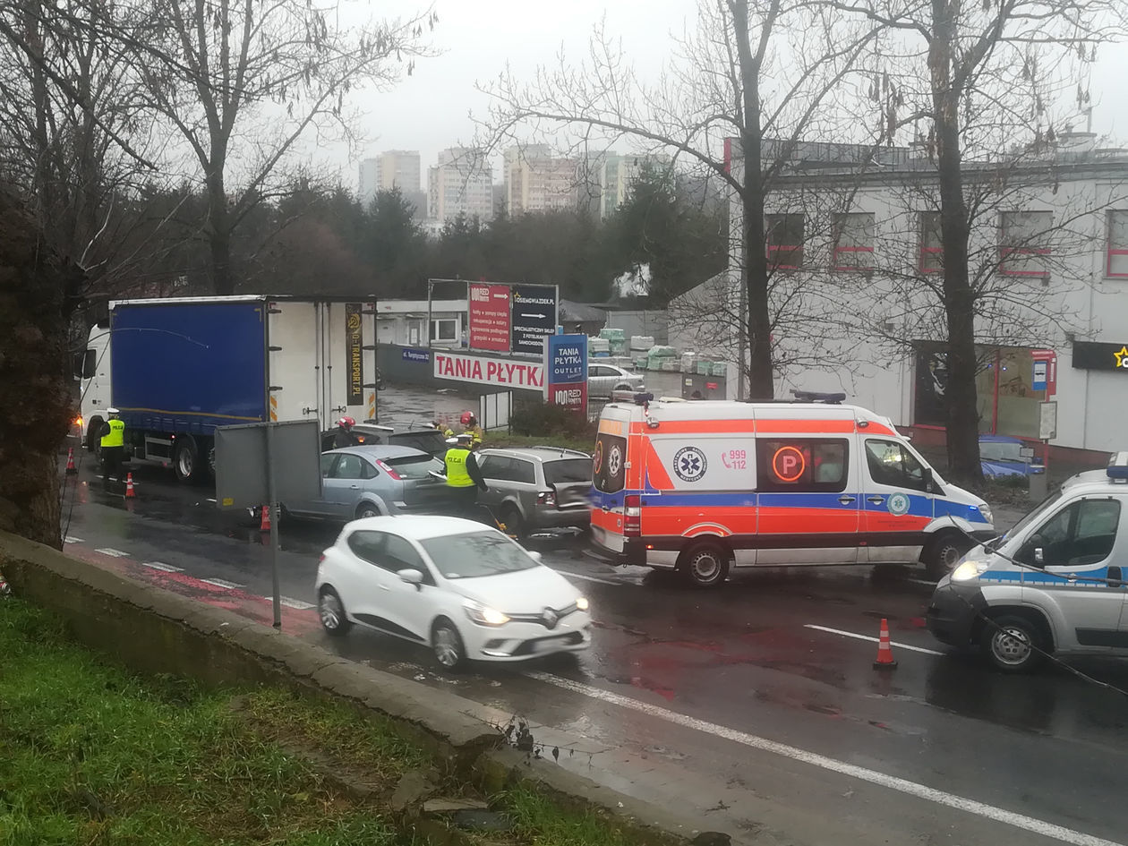 Wypadek na ulicy Turystycznej w Lublinie - Autor: Konrad