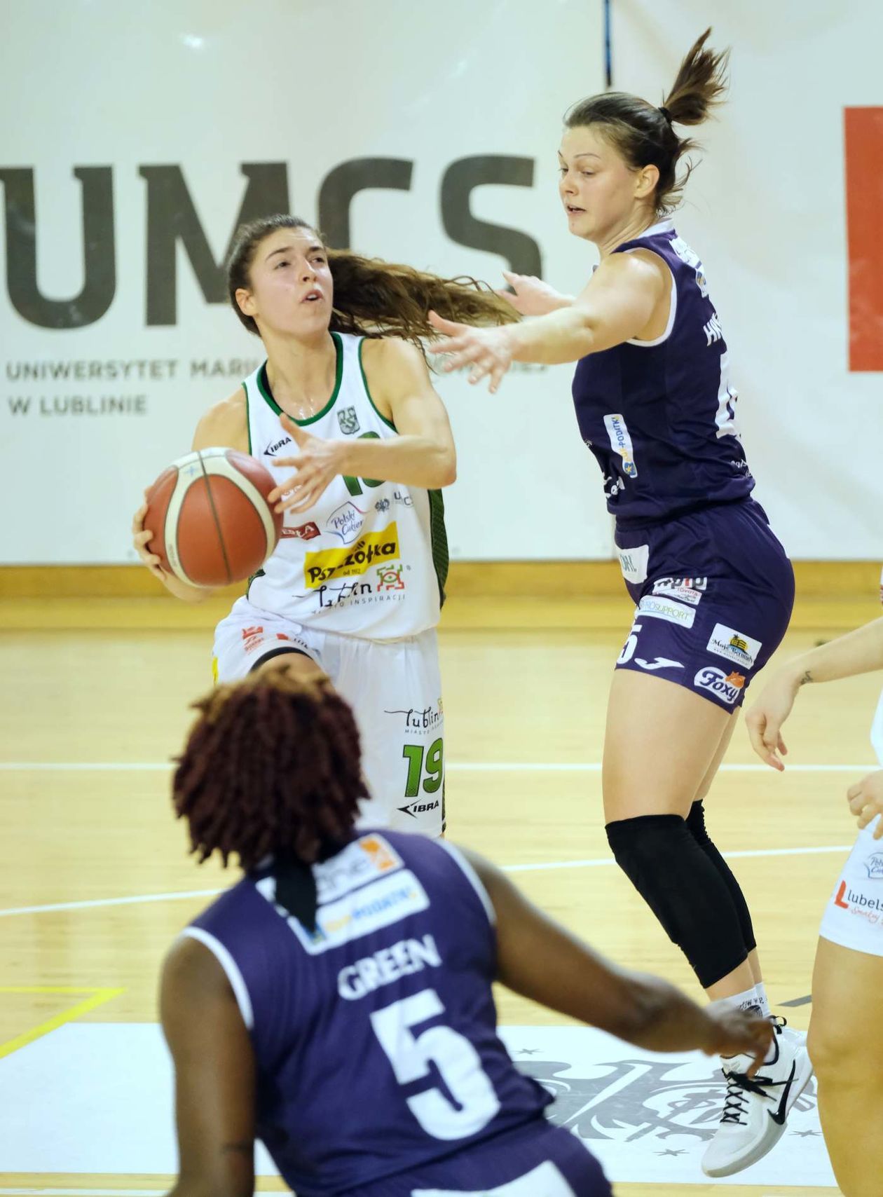  Pszczółka Polski Cukier AZS UMCS Lublin vs Enea Gorzów Wielkopolski (zdjęcie 1) - Autor: Maciej Kaczanowski