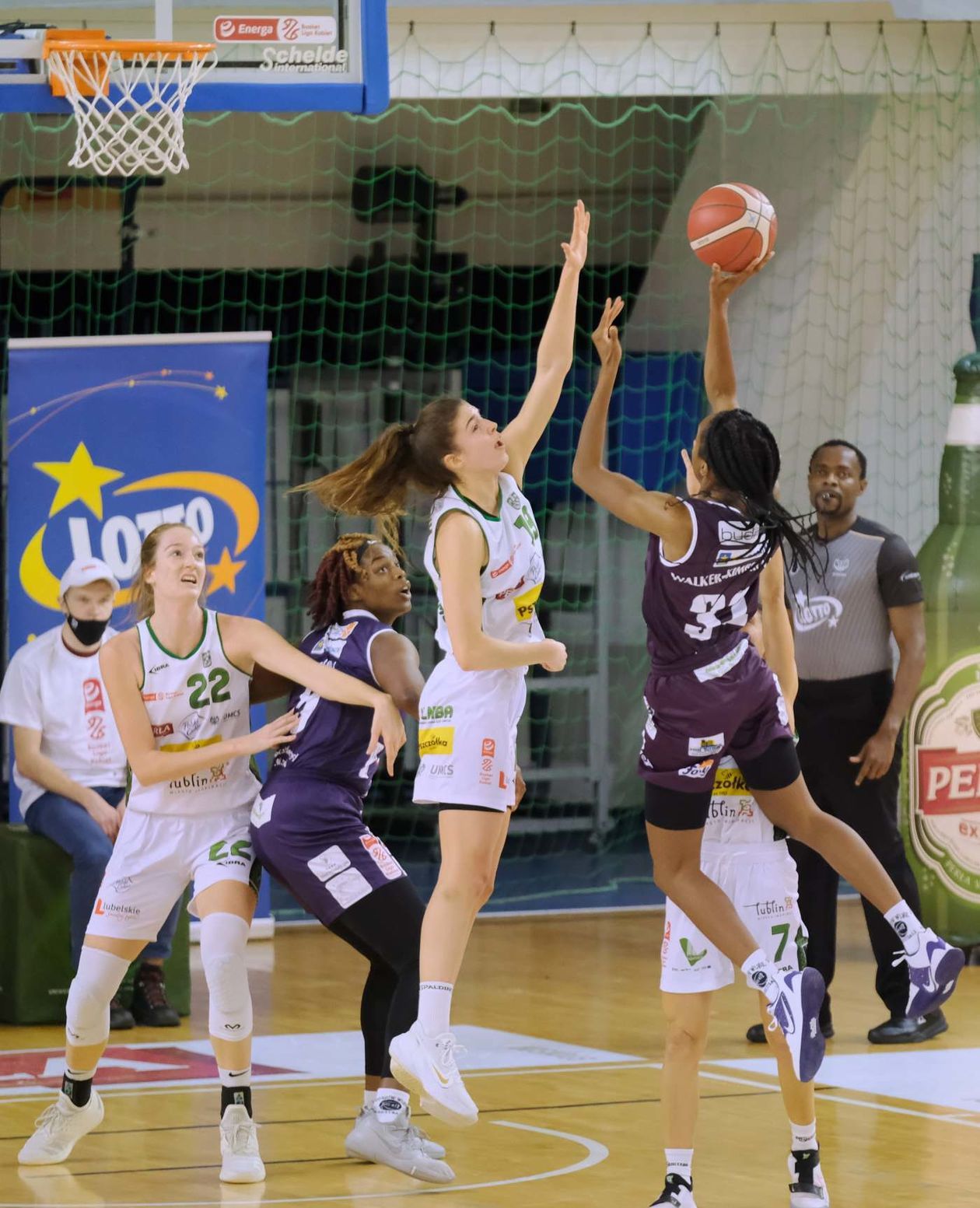  Pszczółka Polski Cukier AZS UMCS Lublin vs Enea Gorzów Wielkopolski (zdjęcie 1) - Autor: Maciej Kaczanowski