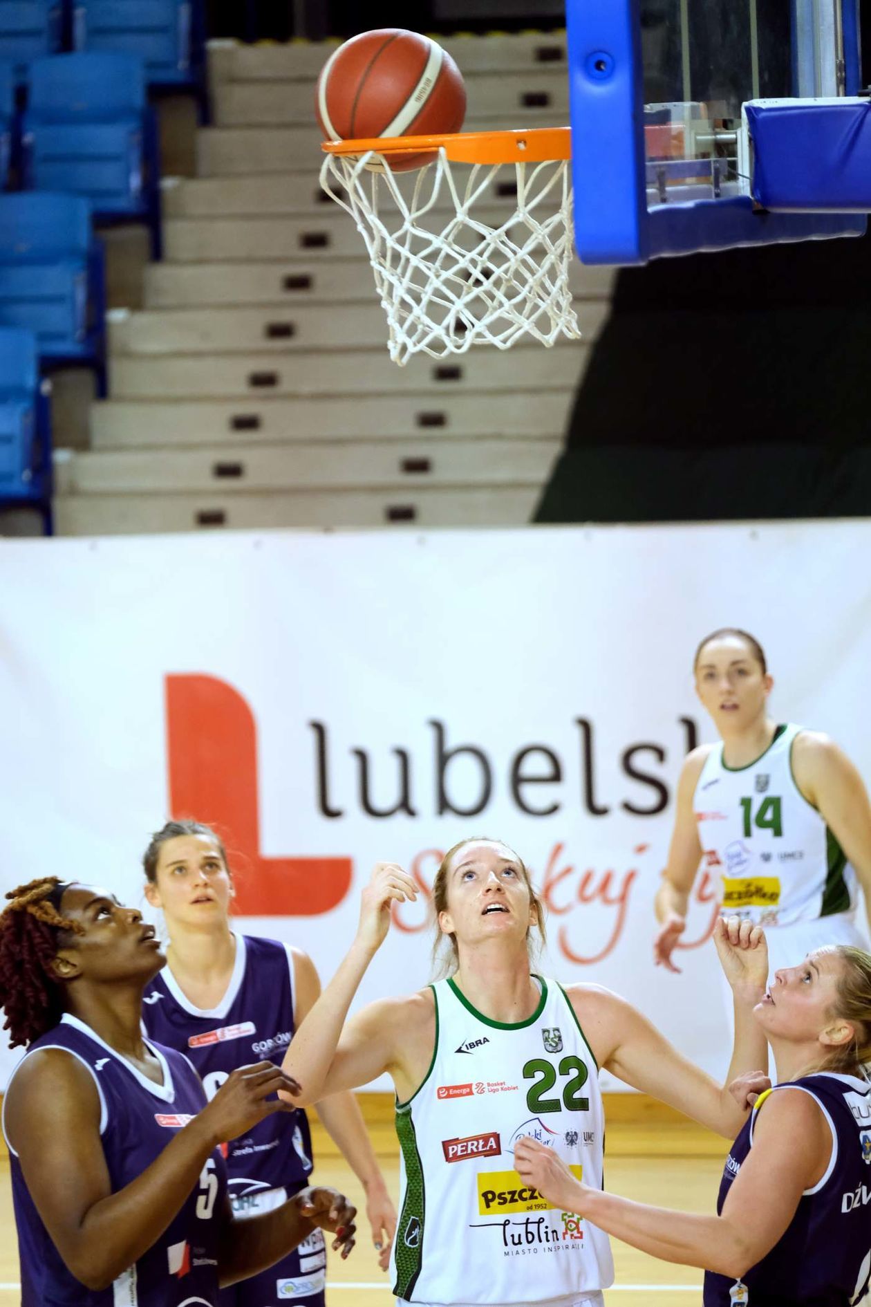  Pszczółka Polski Cukier AZS UMCS Lublin vs Enea Gorzów Wielkopolski (zdjęcie 1) - Autor: Maciej Kaczanowski