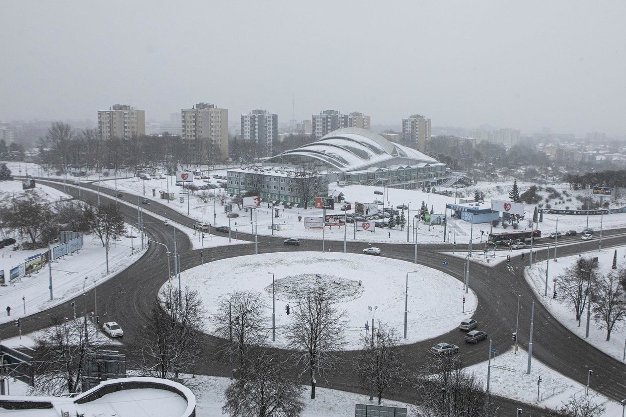 Zima w Lublinie. Styczeń 2021 - Autor: Jacek Szydłowski