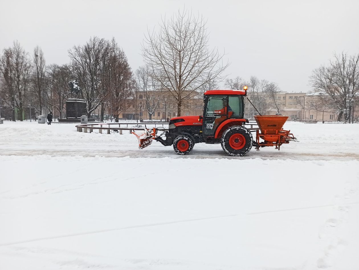  Zima w Lublinie. Styczeń 2021 (zdjęcie 1) - Autor: Tomasz Maciuszczak