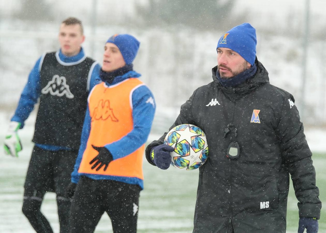  Trening piłkarzy Motoru (zdjęcie 1) - Autor: Maciej Kaczanowski