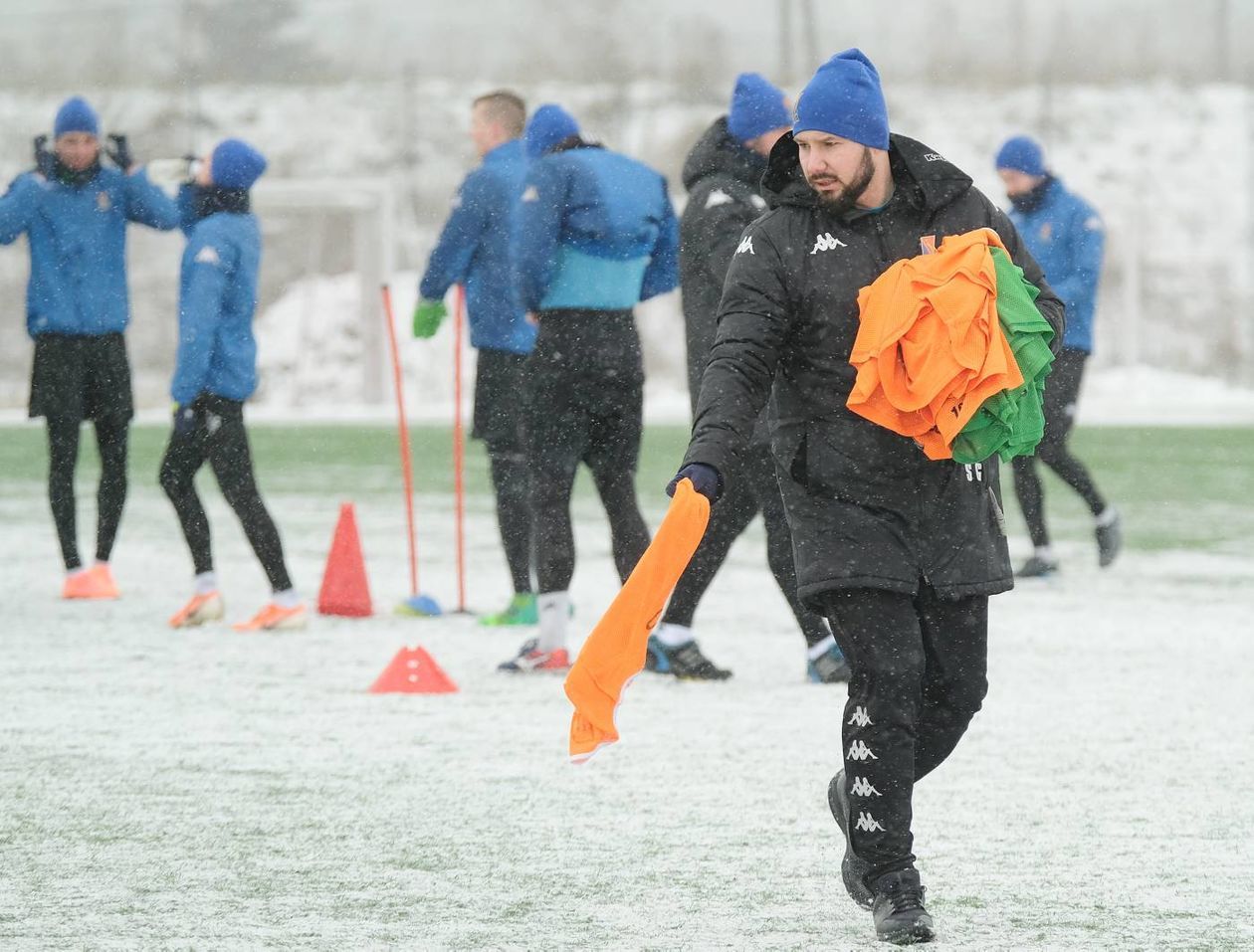  Trening piłkarzy Motoru (zdjęcie 1) - Autor: Maciej Kaczanowski