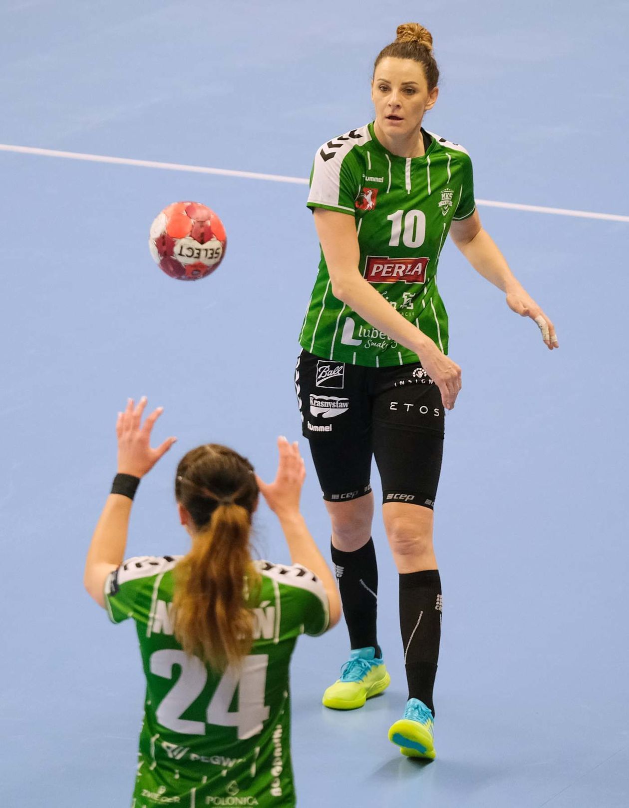   MKS Perła Lublin vs Handball Club Lada 28 : 23 (zdjęcie 1) - Autor: Maciej Kaczanowski