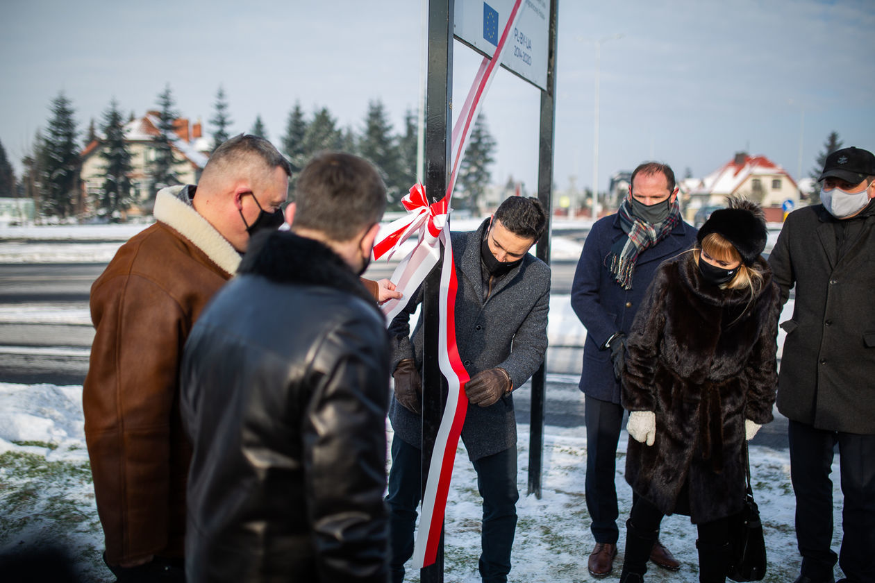  Otwarcie rond w Białej Podlaskiej (zdjęcie 1) - Autor: Bartosz Wołoszko