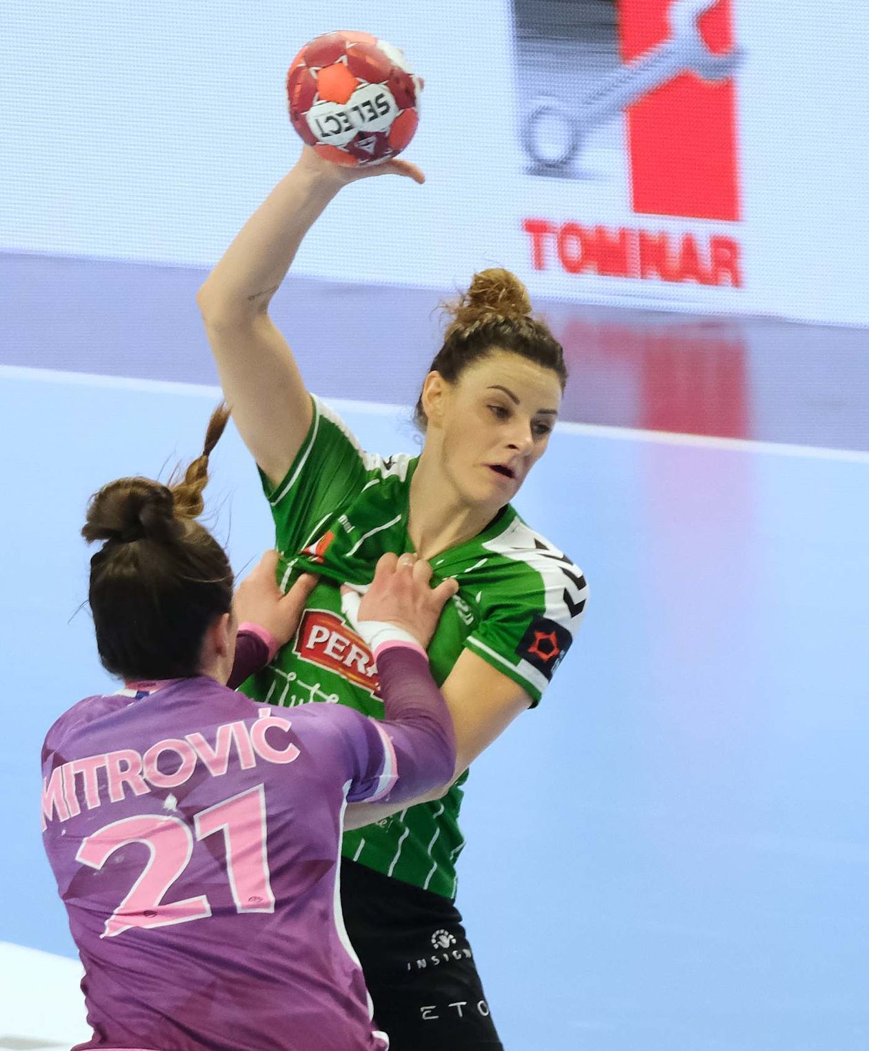  MKS Perła Lublin – Nantes Atlantique Handball 26:31 (zdjęcie 1) - Autor: Maciej Kaczanowski