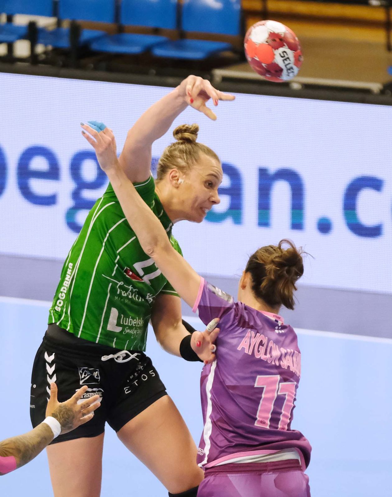  MKS Perła Lublin – Nantes Atlantique Handball 26:31 (zdjęcie 1) - Autor: Maciej Kaczanowski