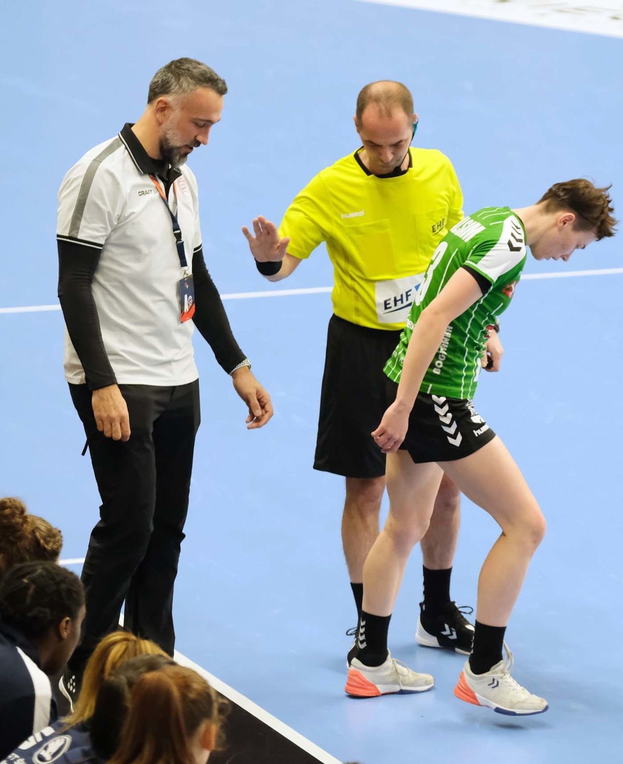  MKS Perła Lublin – Nantes Atlantique Handball 26:31 (zdjęcie 1) - Autor: Maciej Kaczanowski