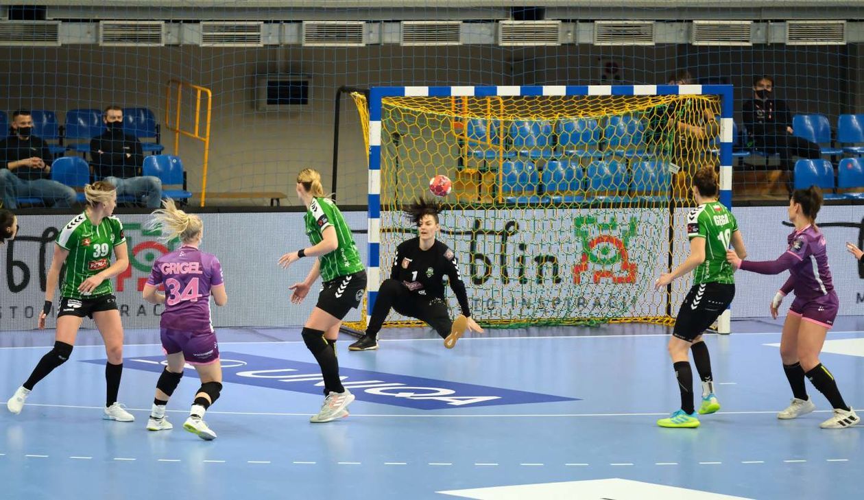  MKS Perła Lublin – Nantes Atlantique Handball 26:31 (zdjęcie 1) - Autor: Maciej Kaczanowski