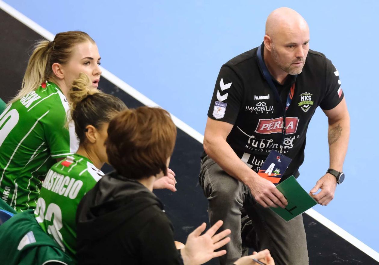  MKS Perła Lublin – Nantes Atlantique Handball 26:31 (zdjęcie 1) - Autor: Maciej Kaczanowski