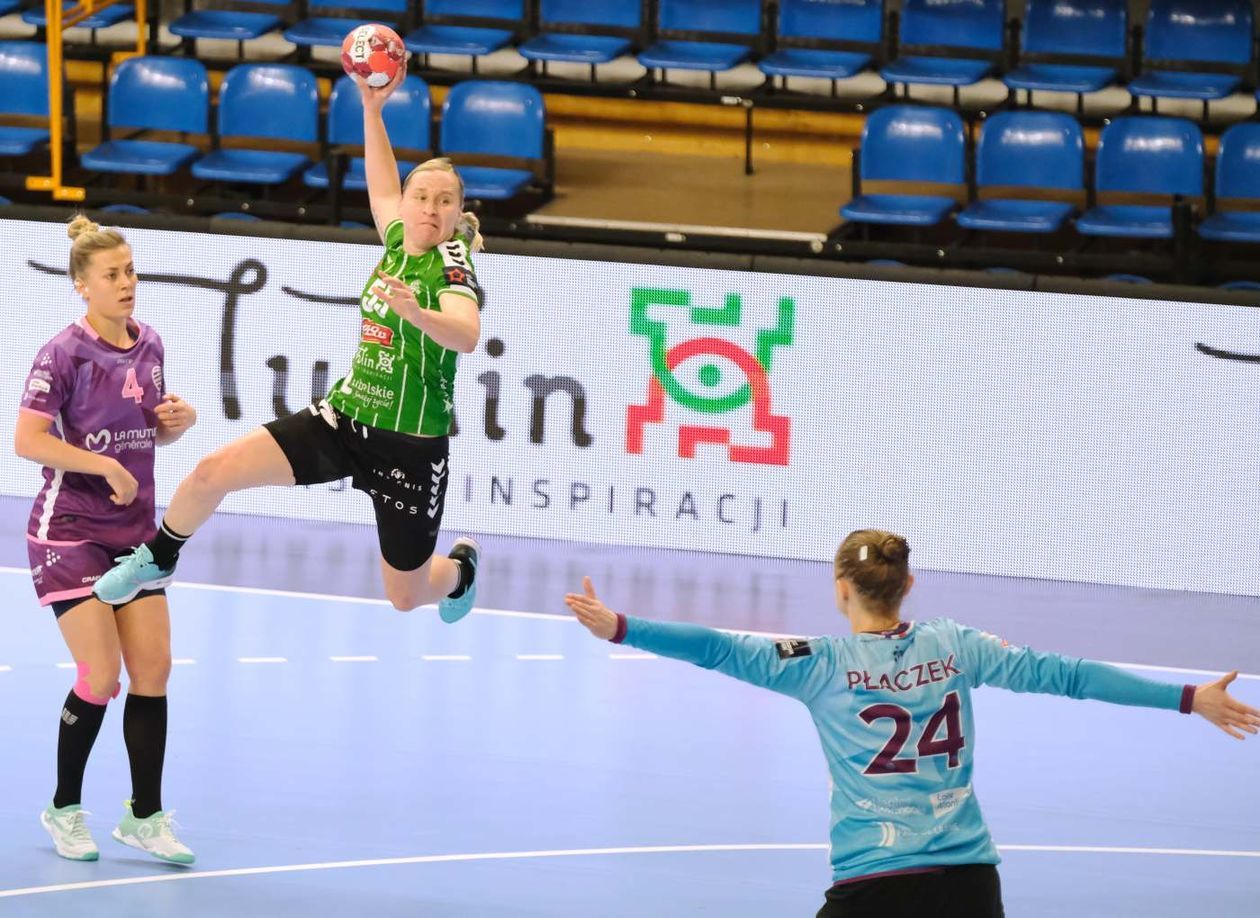  MKS Perła Lublin – Nantes Atlantique Handball 26:31 (zdjęcie 1) - Autor: Maciej Kaczanowski