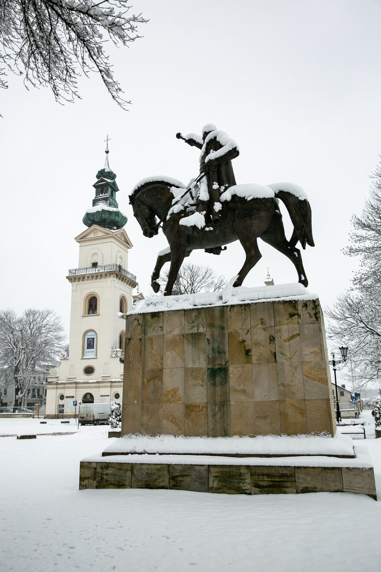  Zamość pod śniegiem (zdjęcie 1) - Autor: Kazimierz Chmiel