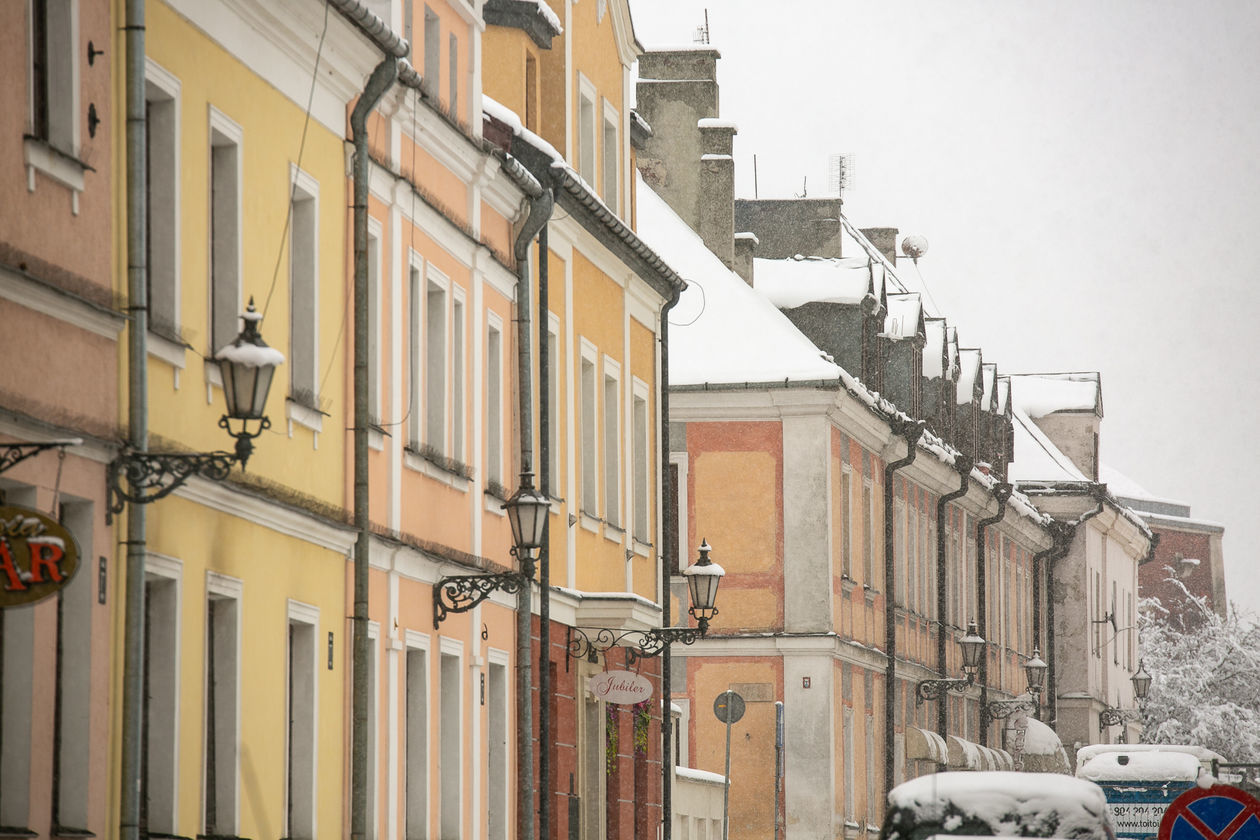  Zamość pod śniegiem (zdjęcie 1) - Autor: Kazimierz Chmiel