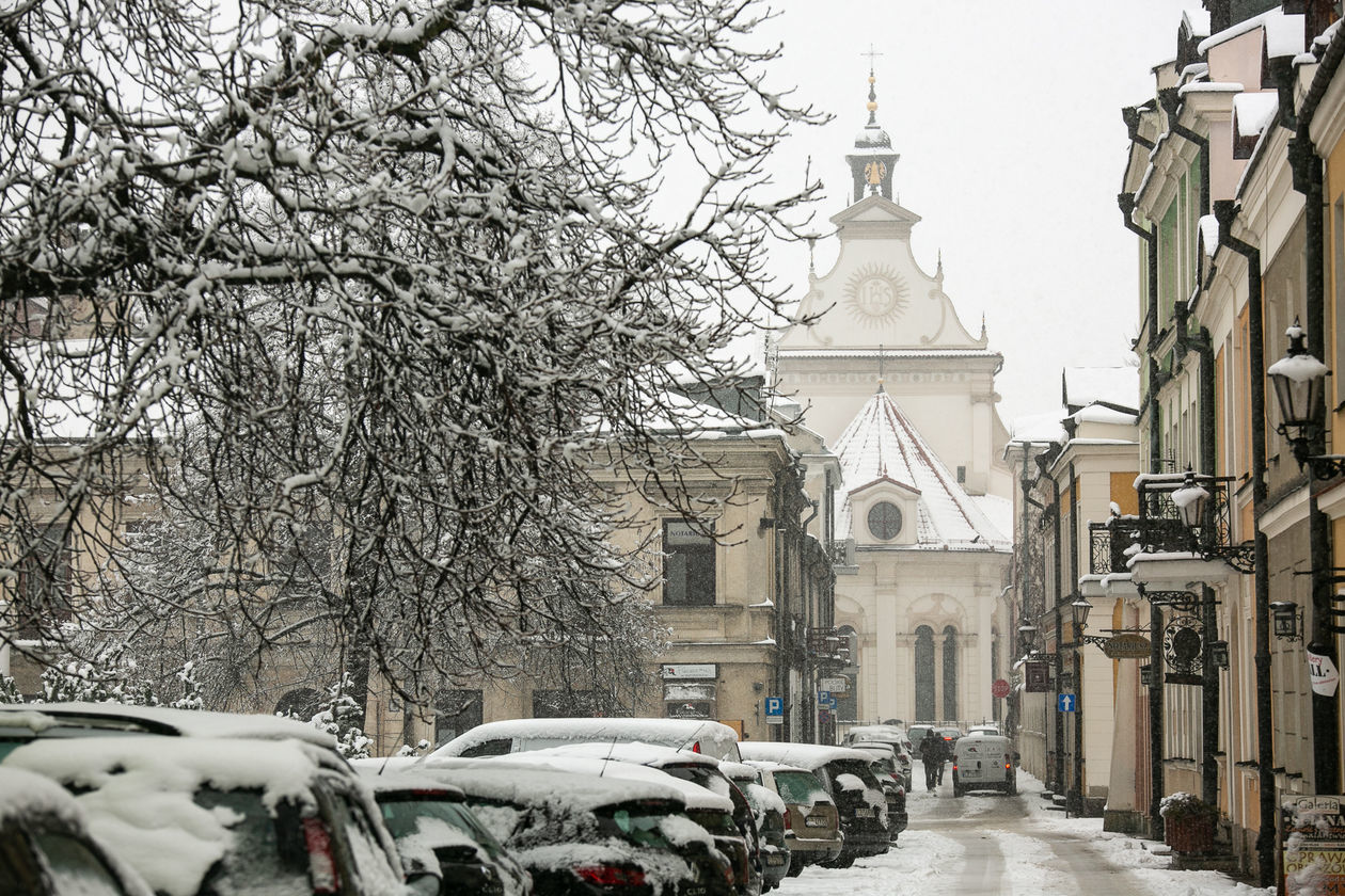  Zamość pod śniegiem (zdjęcie 1) - Autor: Kazimierz Chmiel