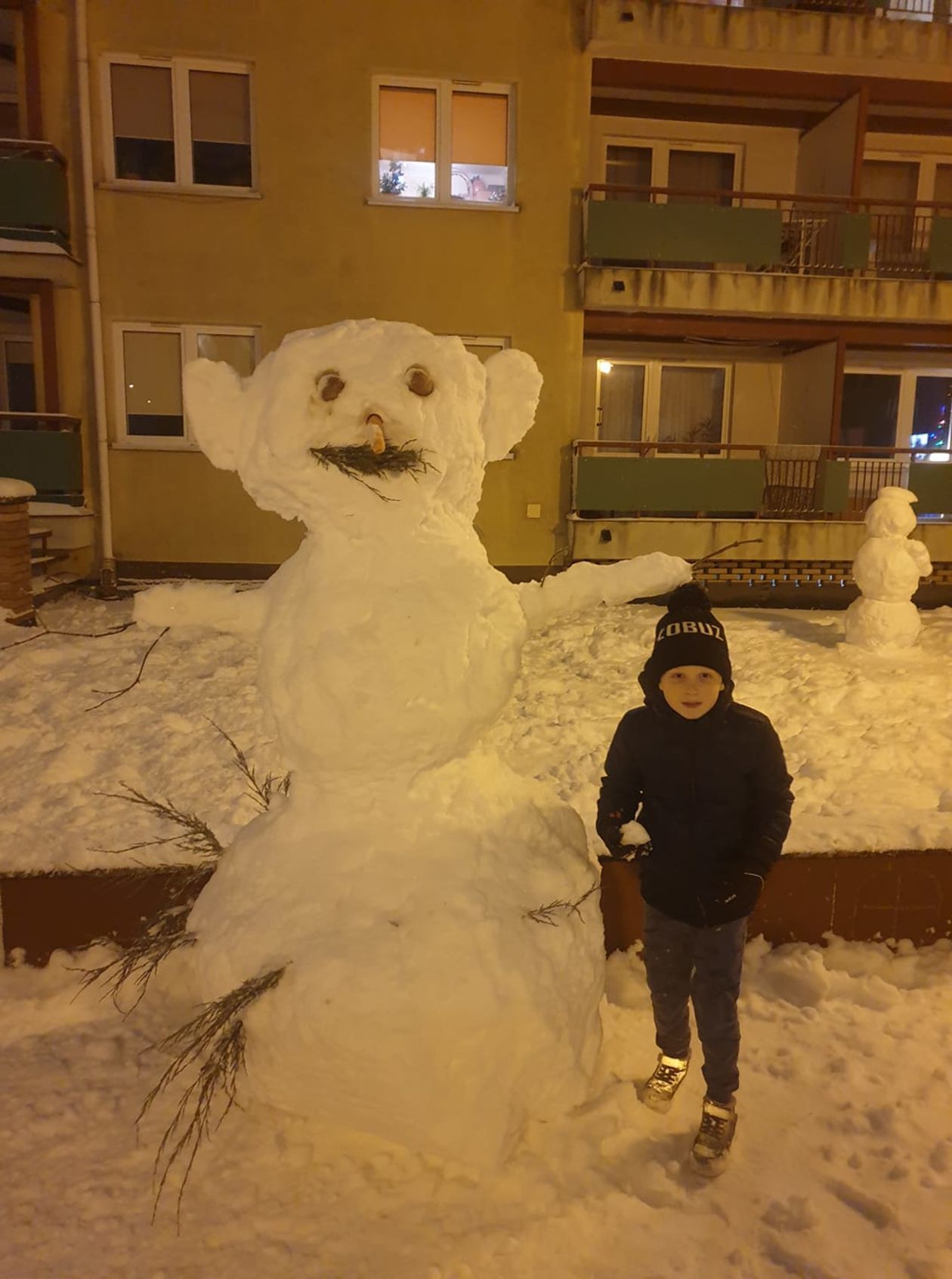  Bałwany i inne śnieżne budowle naszych Czytelników (zdjęcie 1) - Autor: Kamil Karwas