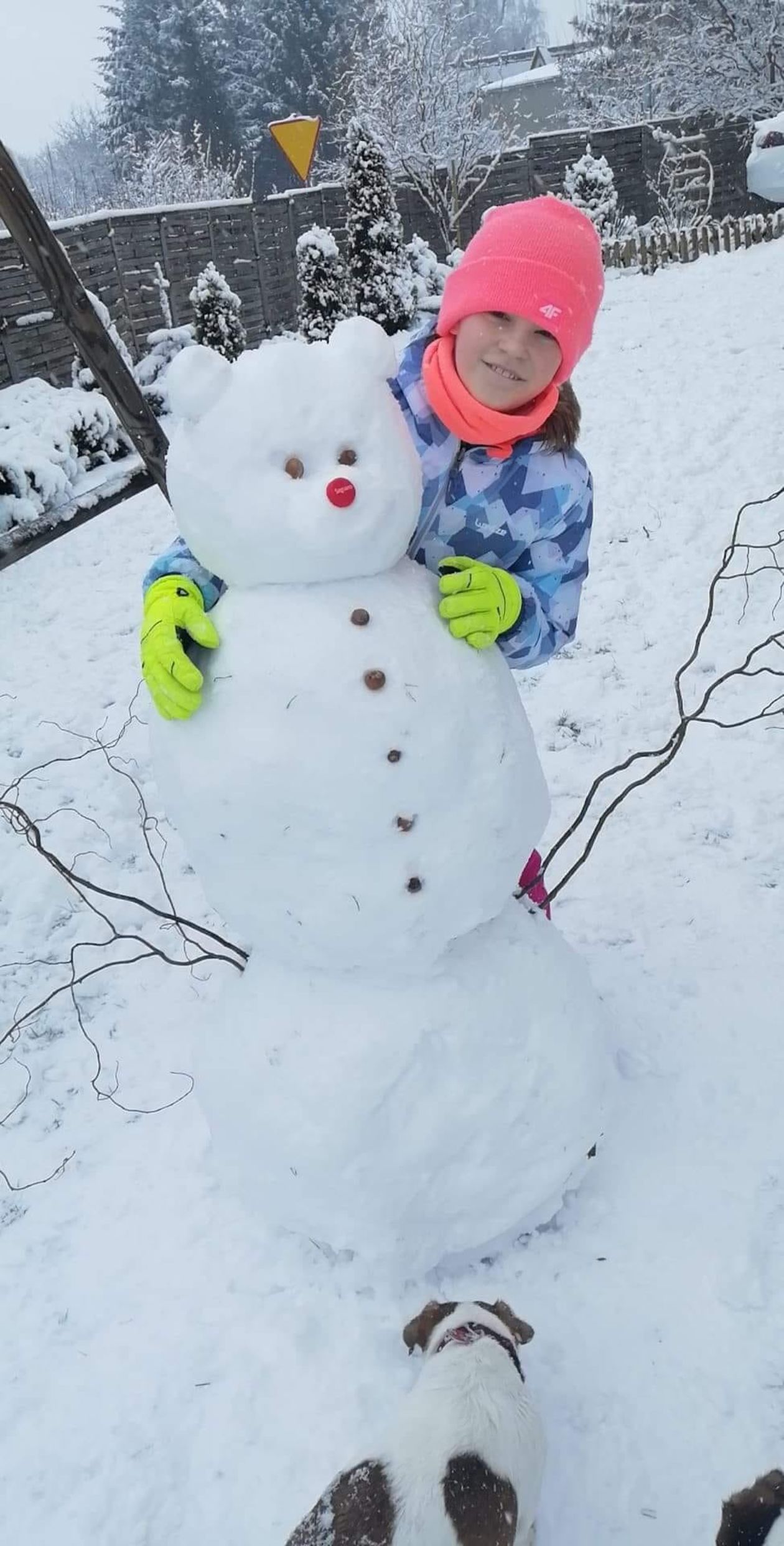  Bałwany i inne śnieżne budowle naszych Czytelników (zdjęcie 1) - Autor: Małgoś Mal