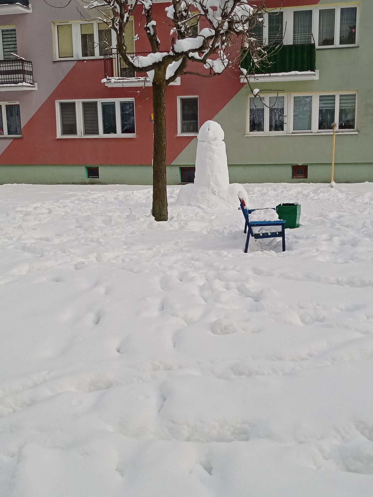  Bałwany i inne śnieżne budowle naszych Czytelników (zdjęcie 1) - Autor: Robert