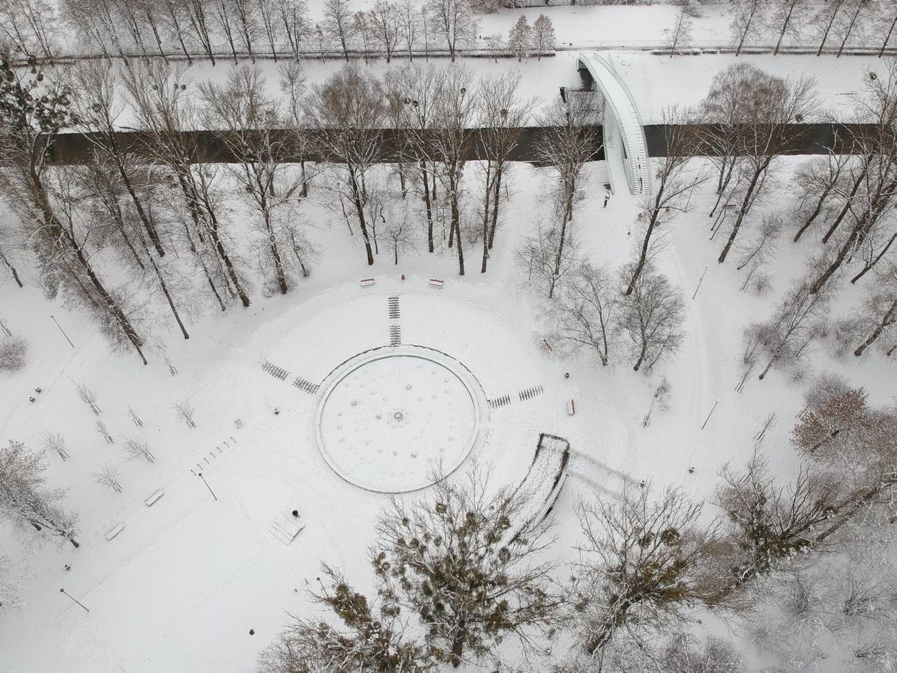 Park Ludowy pod śniegiem - Autor: Maciej Kaczanowski