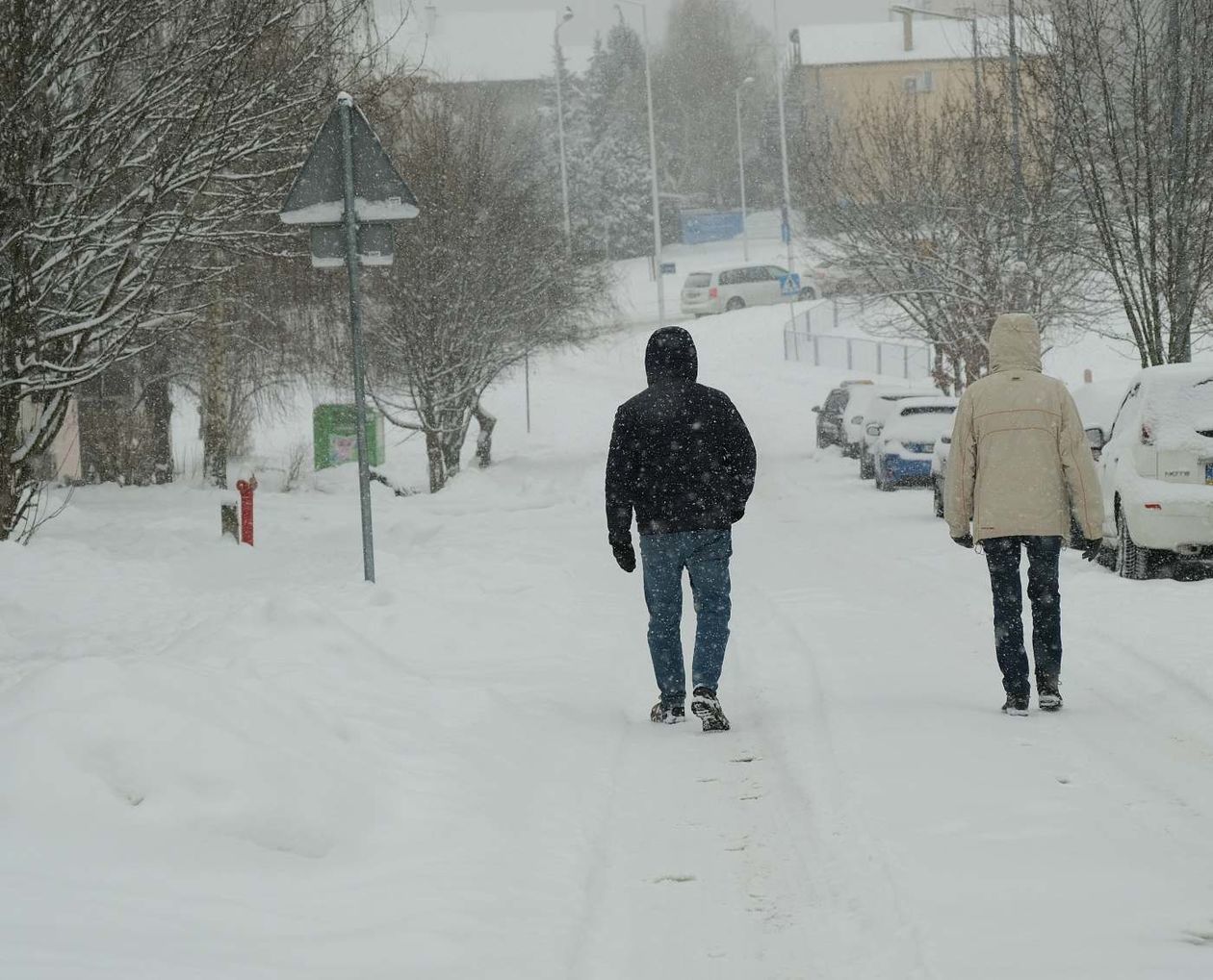 Lublin zasypany śniegiem (zdjęcie 1) - Autor: Maciej Kaczanowski