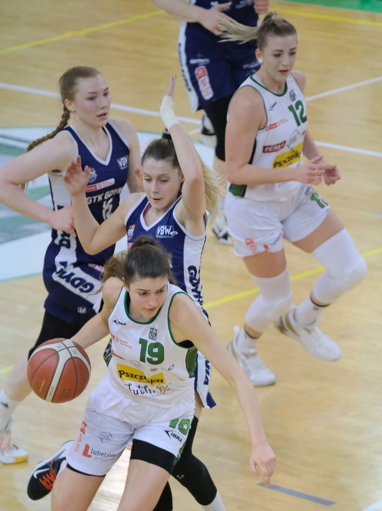  Pszczółka Polski Cukier AZS UMCS Lublin – GTK Gdynia 92:52 (zdjęcie 1) - Autor: Maciej Kaczanowski